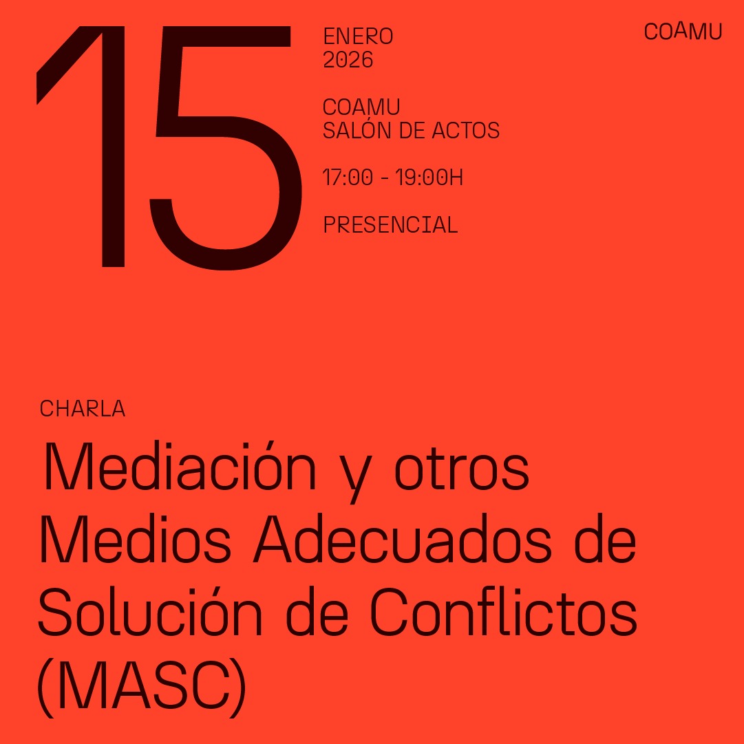 CHARLA SOBRE MEDIACI�N Y OTROS MASC (MEDIOS ADECUADOS DE SOLUCI�N DE CONFLICTOS)