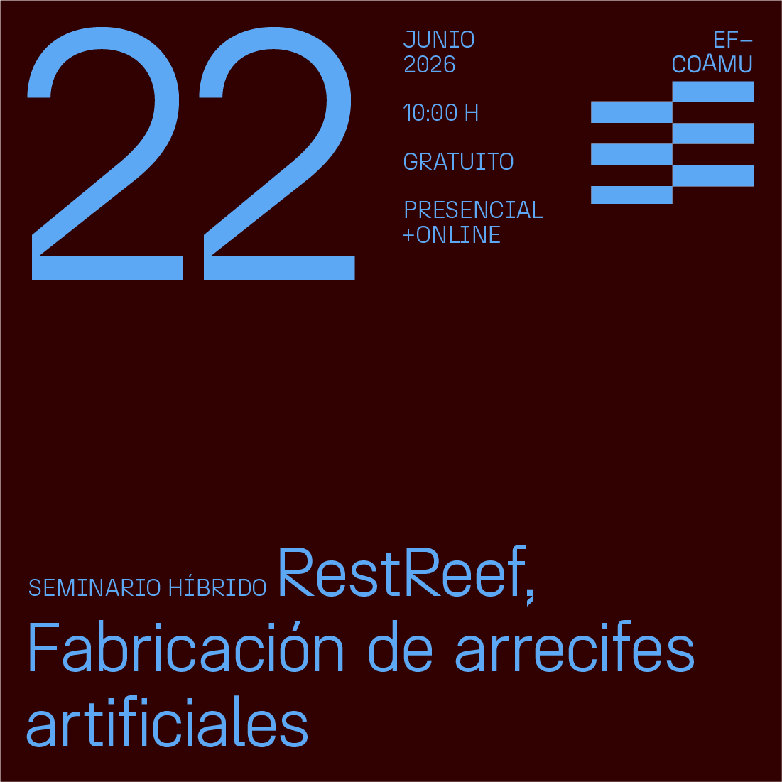 SEMINARIO H�BRIDO FABRICACI�N DE ARRECIFES ARTIFICIALES. REVALORIZACI�N DE LA PIEDRA NATURAL CALIZA ALBA