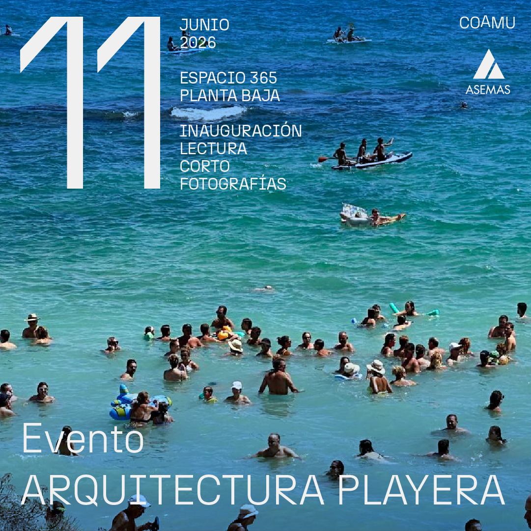 EVENTO ARQUITECTURA PLAYERA  //  11 JUNIO 19:00H