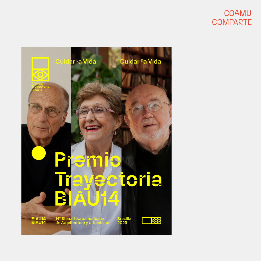 PREMIO TRAYECTORIA DE LA XIV BIENAL IBEROAMERICANA DE ARQUITECTURA Y URBANISMO (BIAU)