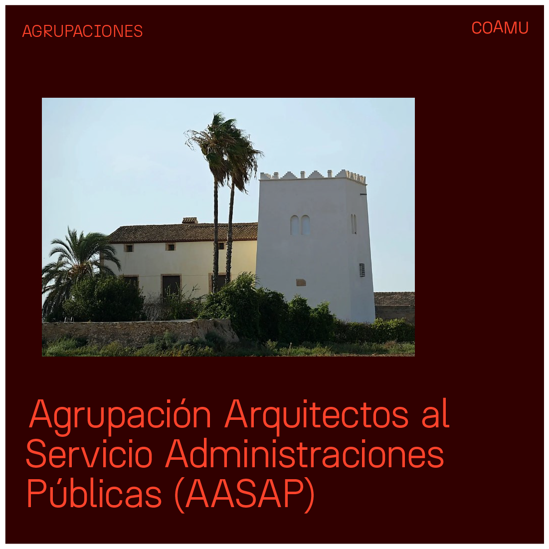 REHABILITACI�N DE LA TORRE DEL NEGRO DEL ALGAR, CARTAGENA.