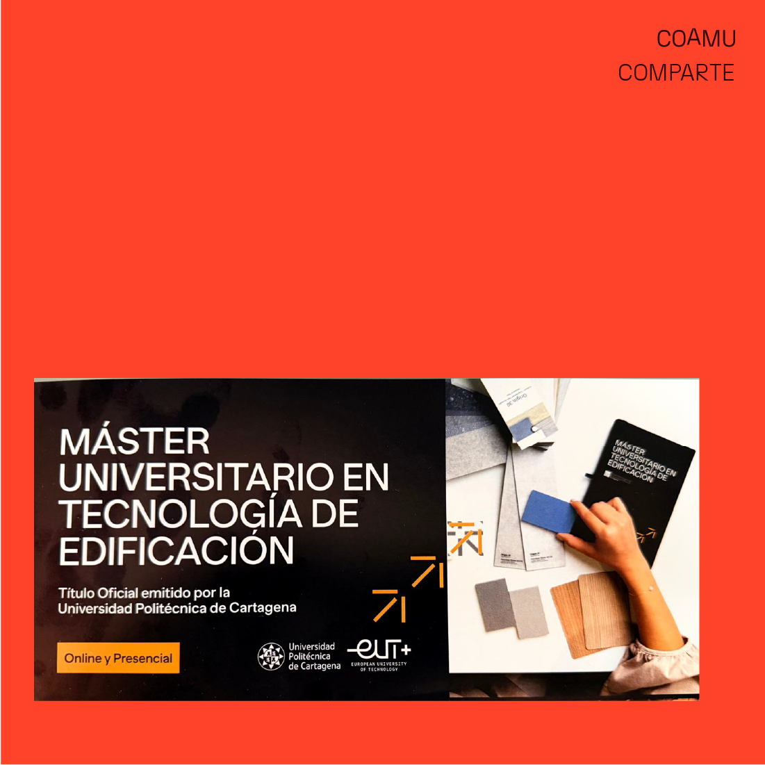 M�STER UNIVERSITARIO EN TECNOLOG�A DE EDIFICACI�N