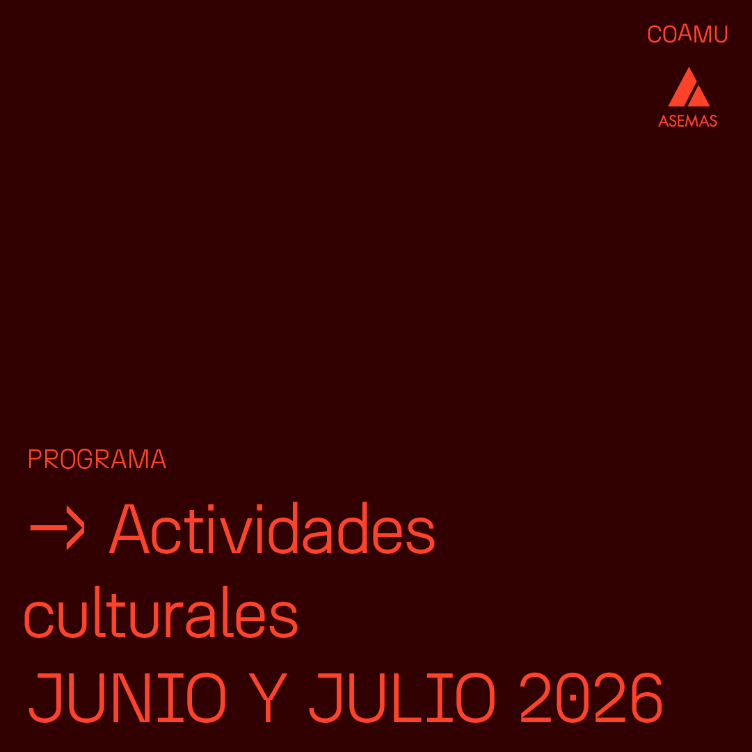 ACTIVIDADES CULTURALES COAMU JUNIO Y JULIO 2026
