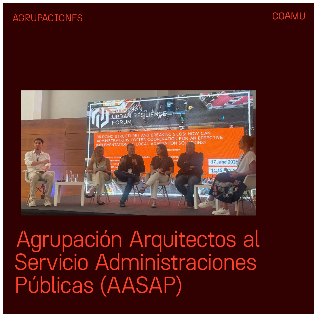 PARTICIPACI�N EN EL XIII FORO EUROPEO DE RESILIENCIA URBANA EN GUIMAR�ES