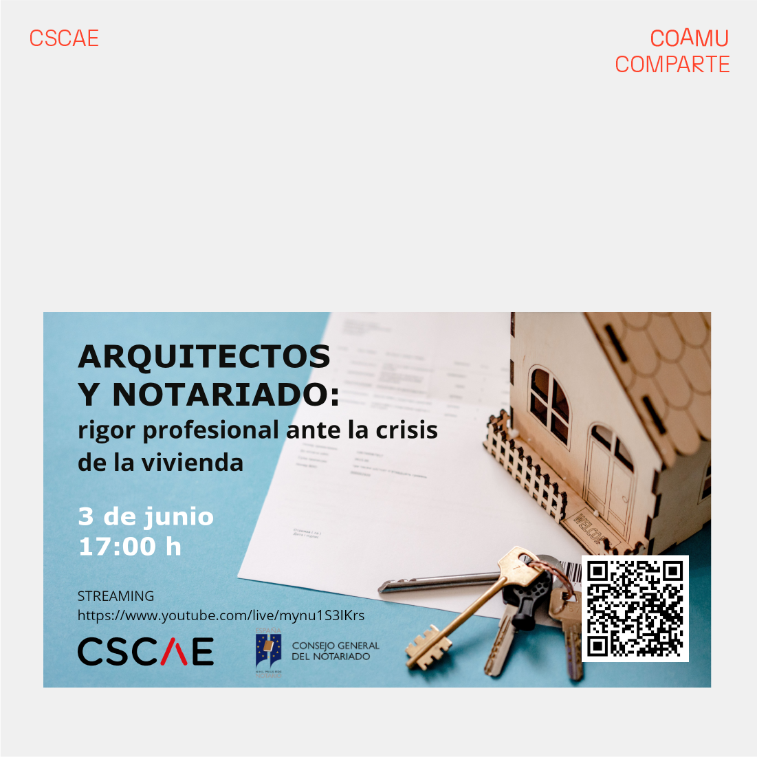 JORNADA: ARQUITECTOS Y NOTARIADO: RIGOR PROFESIONAL ANTE LA CRISIS DE LA VIVIENDA