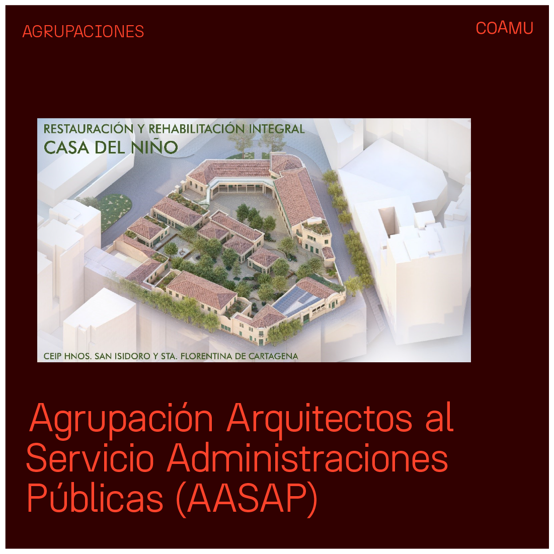 REHABILITACI�N INTEGRAL DE LA CASA DEL NI�O DE CARTAGENA 