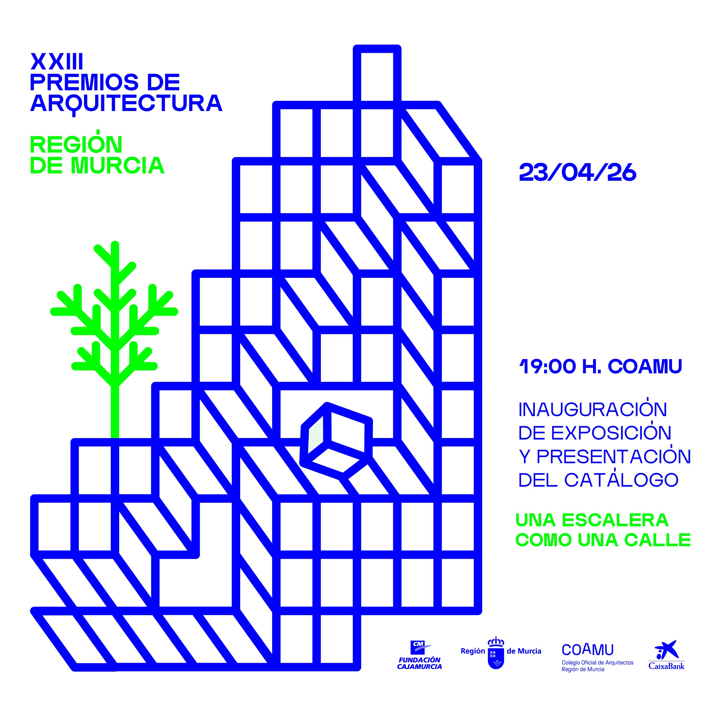 INAUGURACION EXPOSICI�N Y PRESENTACI�N DEL CAT�LOGO: UNA ESCALERA COMO UNA CALLE.- XXIII PREMIOS DE ARQUITECTURA